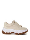 WOMEN'S SNEAKERS - GUESS CREAM - FLFBRT PEL12 1