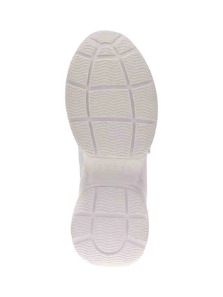 WOMEN'S SNEAKERS - GUESS WHITE-GOLD - FLFHNN ELE12 5