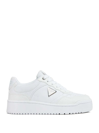 WOMEN'S SNEAKERS - GUESS WHITE - FLPMIR ELE12