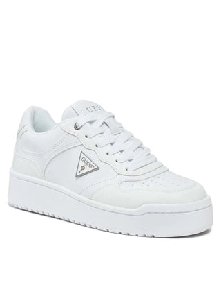 WOMEN'S SNEAKERS - GUESS WHITE - FLPMIR ELE12 2