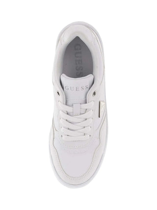 WOMEN'S SNEAKERS - GUESS WHITE - FLPMIR ELE12 4