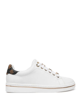 WOMEN'S SNEAKERS - GUESS WHITE - FLPSTA ELE12