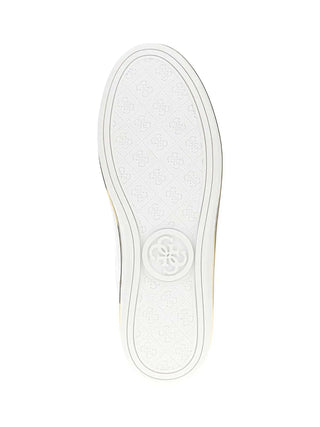 WOMEN'S SNEAKERS - GUESS WHITE - FLPSTA ELE12 3