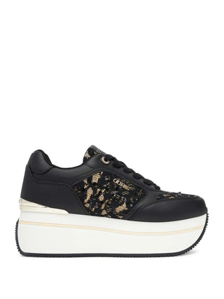 WOMEN'S SNEAKERS - GUESS BLACK - FLTCM8 ELE12 1