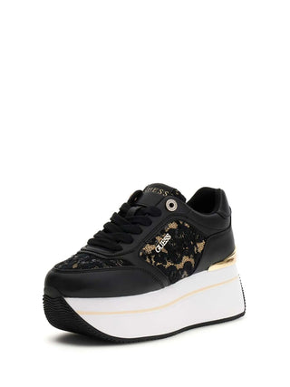 WOMEN'S SNEAKERS - GUESS BLACK - FLTCM8 ELE12 2