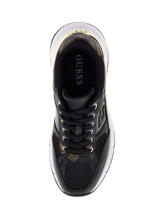 WOMEN'S SNEAKERS - GUESS BLACK - FLTFON FAB12 4