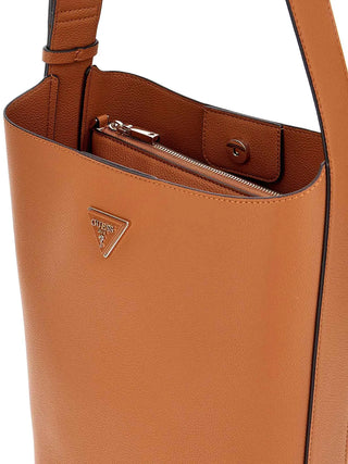 WOMEN'S SHOULDER BAG - GUESS COGNAC - HWBG69 74040 3