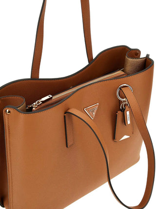 WOMEN'S TOTE - GUESS COGNAC - HWBG69 74230 3