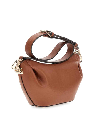 WOMEN'S SHOULDER BAG - GUESS COGNAC - HWBG78 98170 2