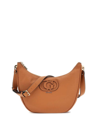 WOMEN'S SHOULDER BAG - GUESS COGNAC - HWBG95 36020