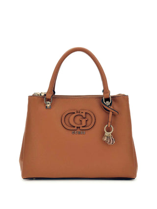 WOMEN'S HANDBAG - GUESS COGNAC - HWBG95 36060