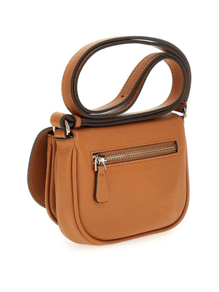 WOMEN'S SHOULDER BAG - GUESS COGNAC - HWBG95 36780 2