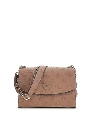 WOMEN'S SHOULDER BAG - GUESS TAUPE - HWPD98 88210