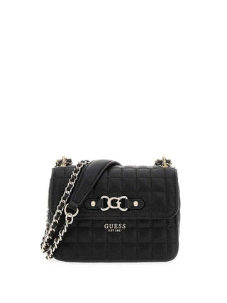 WOMEN'S SHOULDER BAG - GUESS BLACK - HWQG84 24780
