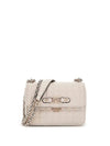 WOMEN'S SHOULDER BAG - GUESS TAUPE - HWQG84 24780 1