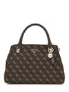 WOMEN'S HANDBAG - GUESS BROWN - HWQG96 72070 1