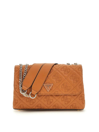 WOMEN'S SHOULDER BAG - GUESS CARAMEL - HWQL96 58210