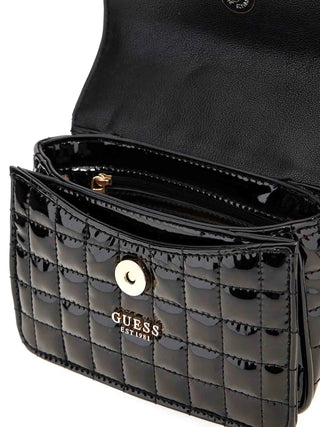 WOMEN'S SHOULDER BAG - GUESS BLACK - HWQT84 24780 3