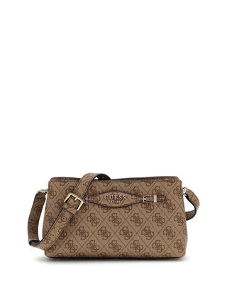 WOMEN'S SHOULDER BAG - GUESS BROWN - HWSG96 52120