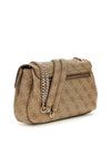 WOMEN'S SHOULDER BAG - GUESS BROWN - HWSG96 52210 2