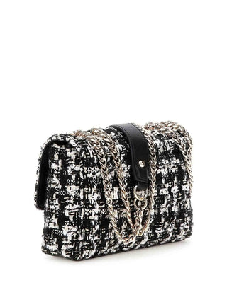 WOMEN'S SHOULDER BAG - GUESS BLACK-MULTI - HWTB86 79780 2