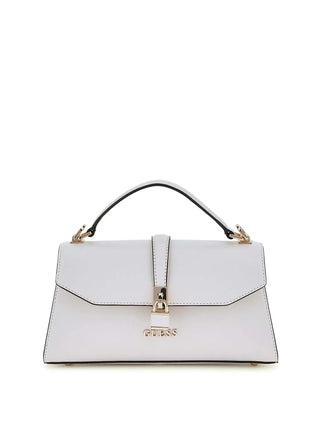WOMEN'S HANDBAG - GUESS WHITE-TAUPE - HWVG96 55200 1