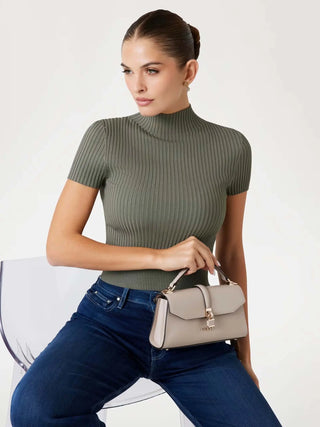 WOMEN'S HANDBAG - GUESS TAUPE - HWVG96 55200 5