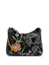 WOMEN'S SHOULDER BAG - GUESS BLACK-MULTI - HWVT93 50170 1
