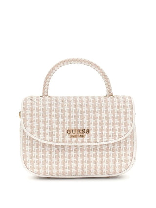 WOMEN'S HANDBAG - GUESS WHITE-MULTI - HWWG96 31200
