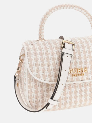 WOMEN'S HANDBAG - GUESS WHITE-MULTI - HWWG96 31200 3