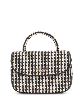 WOMEN'S HANDBAG - GUESS BLACK-MULTI - HWWG96 31200