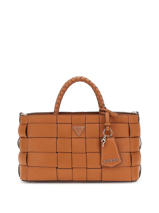 WOMEN'S HANDBAG - GUESS CARAMEL - HWWG96 61060