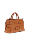 WOMEN'S HANDBAG - GUESS CARAMEL - HWWG96 61060 2