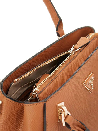 WOMEN'S HANDBAG - GUESS COGNAC - HWZG96 72070 3