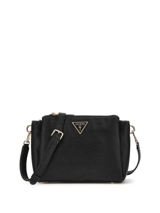 WOMEN'S SHOULDER BAG - GUESS BLACK - HWZG96 72120