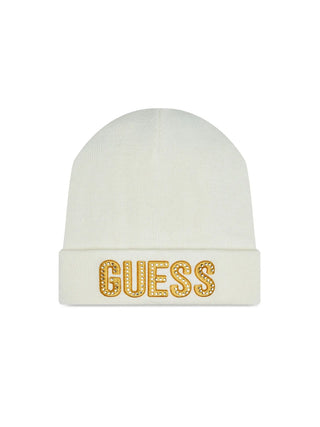 GIRL'S HAT - GUESS KIDS WHITE - J0BZ12 Z2Q00