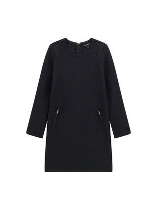 GIRL'S DRESS - GUESS KIDS BLACK - J5BK02 K0742