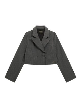 GIRL'S BLAZER - GUESS KIDS GREY - J5BN00 W3150