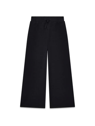 GIRL'S PANTS - GUESS KIDS BLACK - J5BQ11 K0742