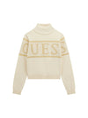 GIRL'S SWEATER - GUESS KIDS WHITE - J5BR04 Z3IF0 1