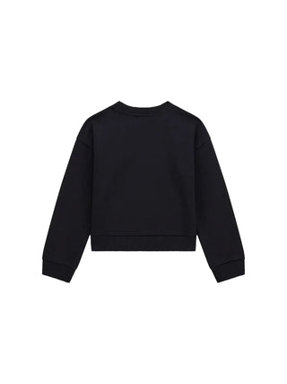 GIRL'S SWEATSHIRT - GUESS KIDS BLACK-MULTI - J5YQ09 KAV34 2