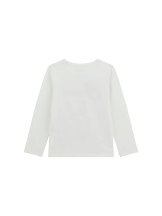 GIRL'S T-SHIRT - GUESS KIDS WHITE - K5BI03 J1314 2