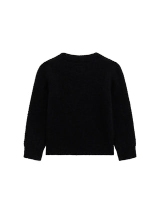 GIRL'S SWEATER - GUESS KIDS BLACK - K5BR00 Z3220 2