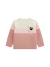 GIRLS' SWEATER - GUESS KIDS WHITE-PINK - K5BR06 Z3FU0 1