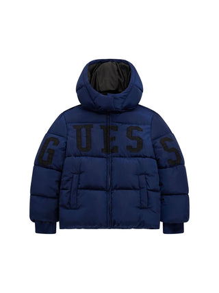 BOY'S DOWN JACKET - GUESS KIDS BLUE - L5BL01 WB240