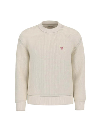 MEN'S SWEATER - GUESS JEANS WHITE - M4BR30 Z3HM1