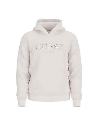 MEN'S SWEATSHIRT - GUESS APPAREL WHITE - M5BQ36 K9Z21