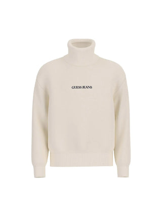 MEN'S SWEATER - GUESS JEANS WHITE - M5BR58 Z0561