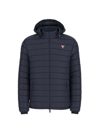 MEN'S DOWN JACKET - GUESS JEANS BLUE - M5RL99 WHAB2