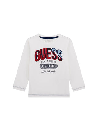 CHILD T-SHIRT - GUESS KIDS WHITE - N5BI06 I3Z14